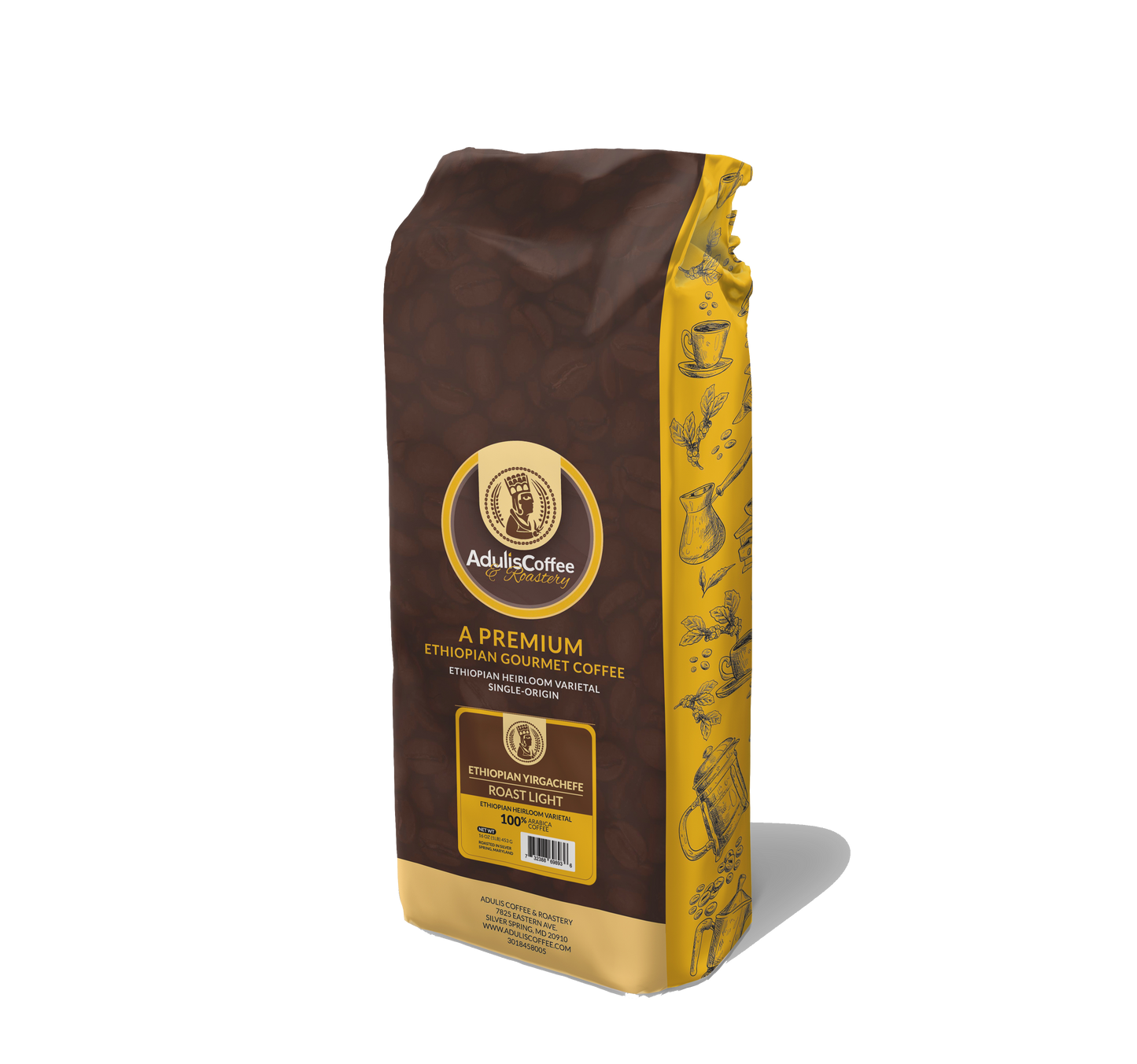 Adulis Coffee Limmu Light Roast Whole Bean